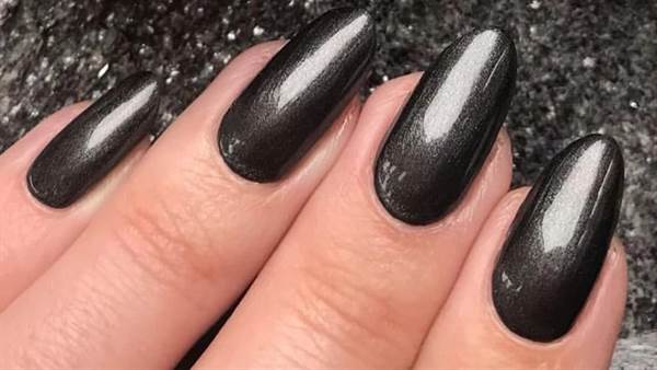 SMALTO CND VINYLUX Powerful Hematite